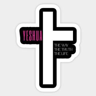 Cross of Yeshua Sticker